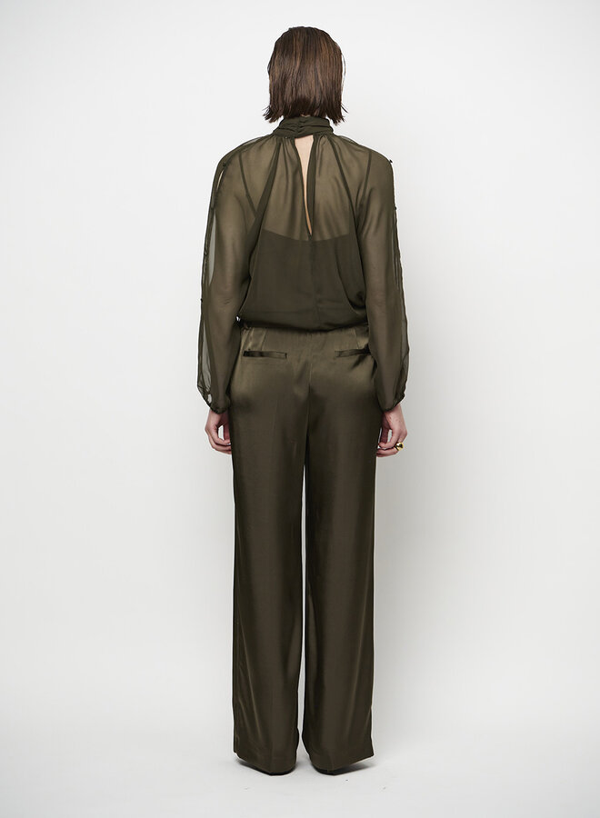 Dante6 sonia boho sleeve detail blouse olive