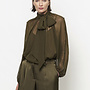 Dante6 sonia boho sleeve detail blouse olive