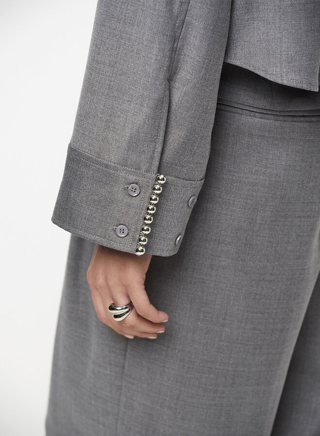 Dante6 biaxa pleated pants grey