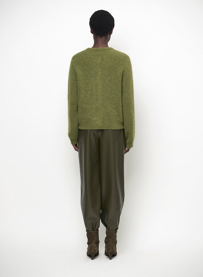 Dante6 toronto short cardigan cedar green