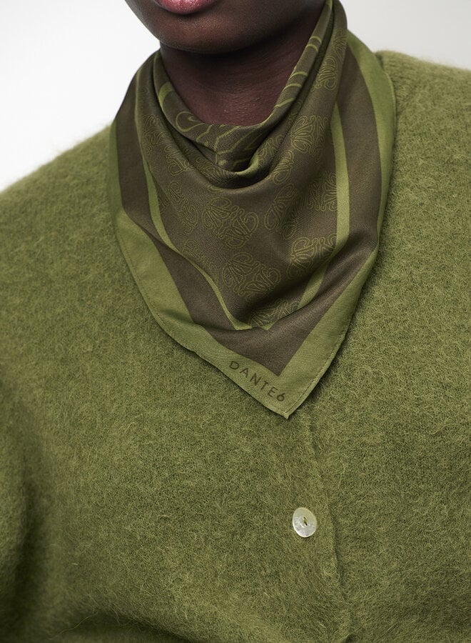 Dante6 toronto short cardigan cedar green