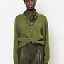 Dante6 toronto short cardigan cedar green