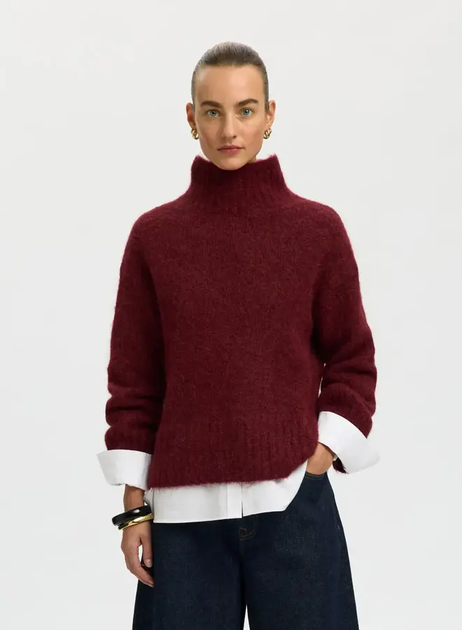 SF noos gabriella ls knit high neck port