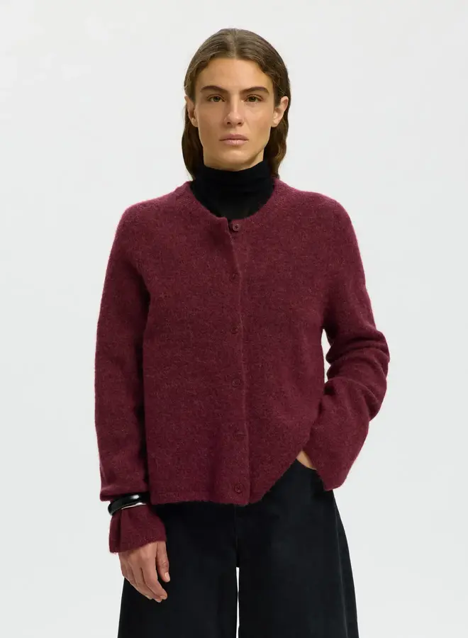 SF lulu ls cardigan noos tawny port