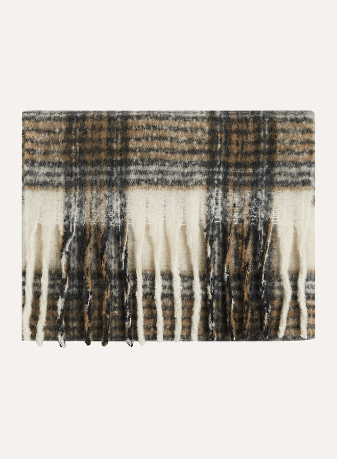 Circle aspen scarf teak