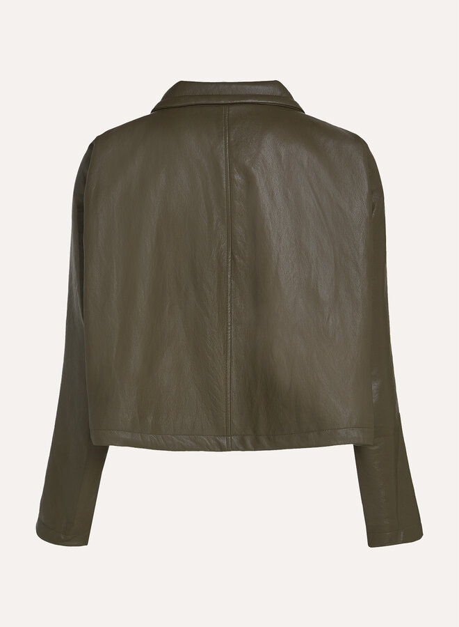 Circle demi jacket teak
