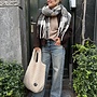 Circle aspen scarf teak