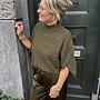 Dante6 mahani cape sweater olive