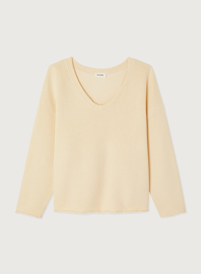 American V. nis03a knit creme anglaise