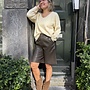 American V. nis03a knit creme anglaise