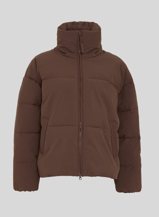 Moss refron jacket hot fudge