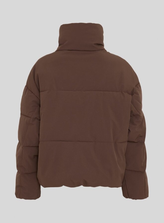 Moss refron jacket hot fudge