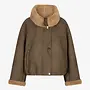 Ibana jesmay jacket brownish green
