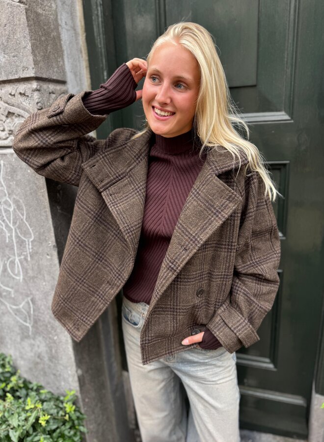 Moss pamela amaranda jacket hot fudge