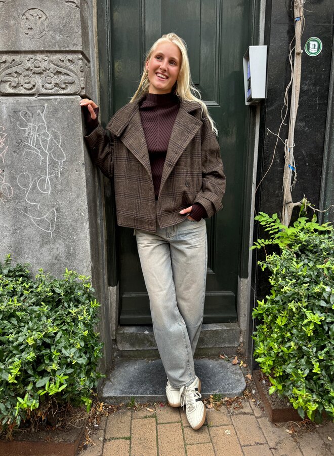 Moss pamela amaranda jacket hot fudge