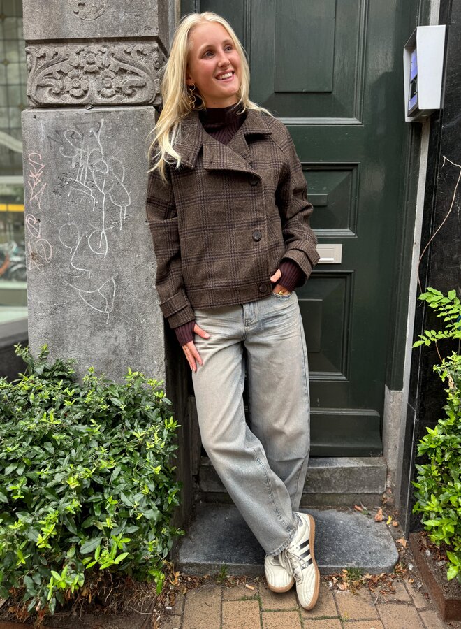 Moss pamela amaranda jacket hot fudge