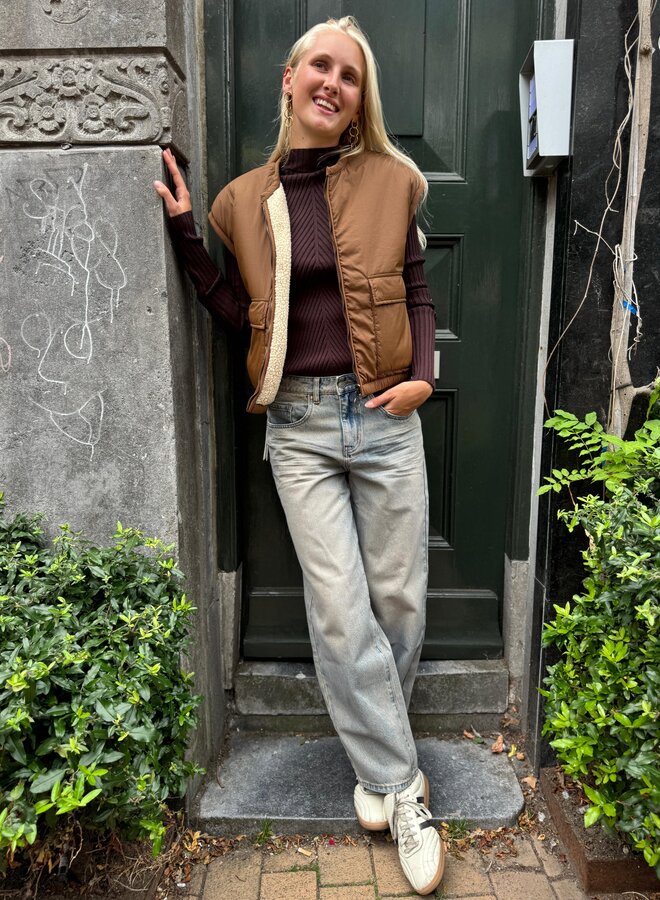 By bar gio sleeveless jacket hazel