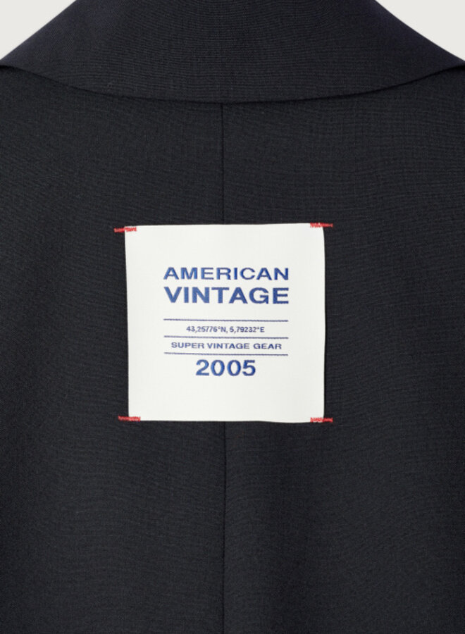 American Vintage aya15 blazer navy