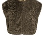 Yaya reversible bodywarmer van fake fur brown