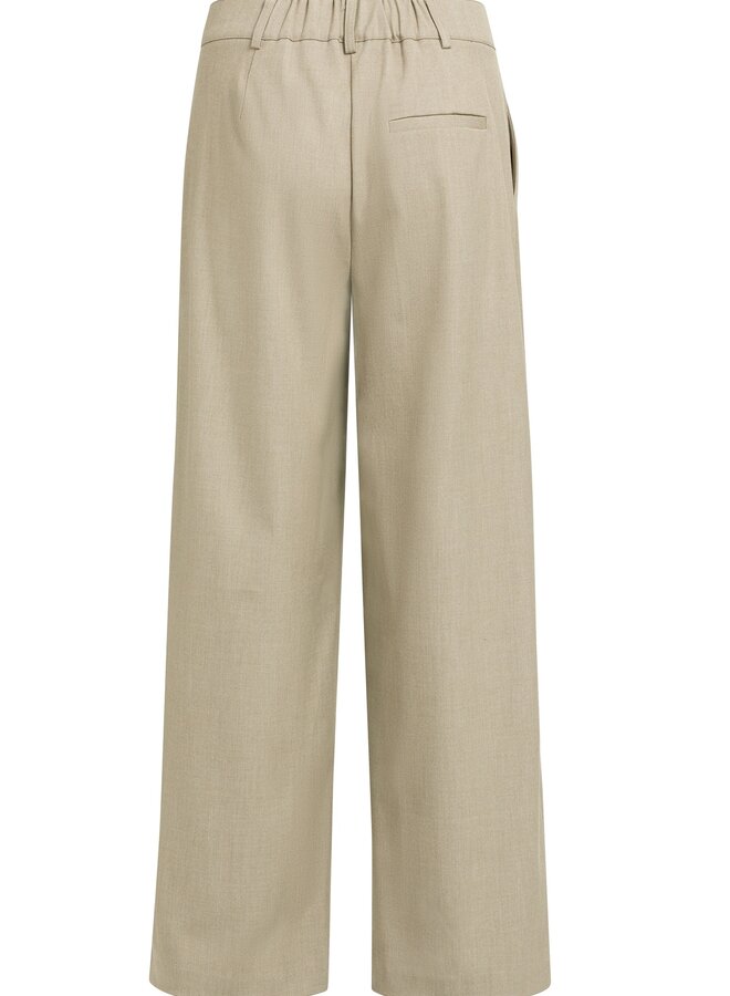 Yaya broek met wijde pijpen grey