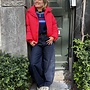 By bar joy jacket poppy red