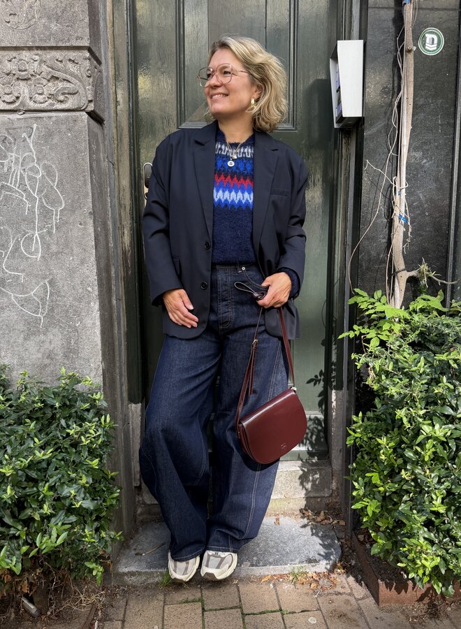 Denham maki rinse jeans dark blue