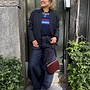 Denham maki rinse jeans dark blue