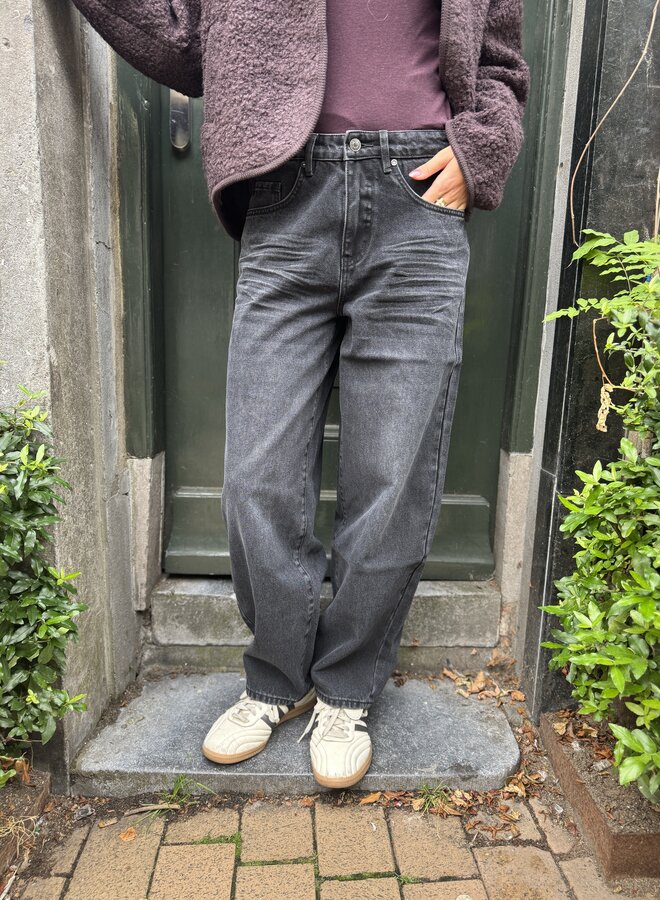 Circle aria dnm jeans nero wash