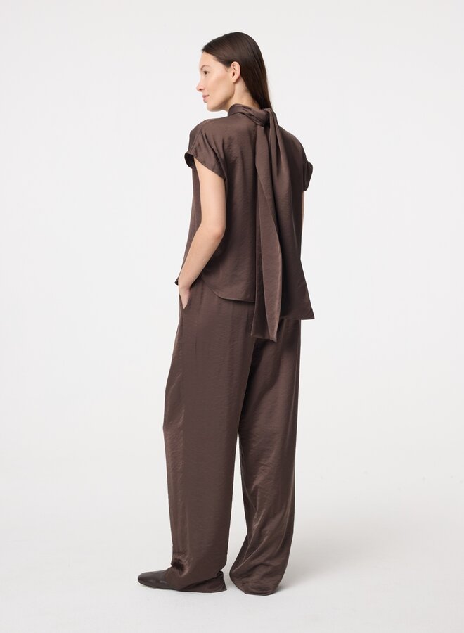 Knit-ted mira top choco