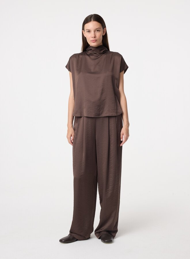 Knit-ted mira top choco