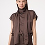Knit-ted mira top choco