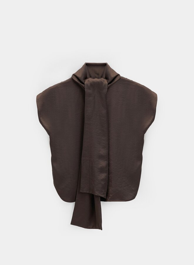 Knit-ted mira top choco