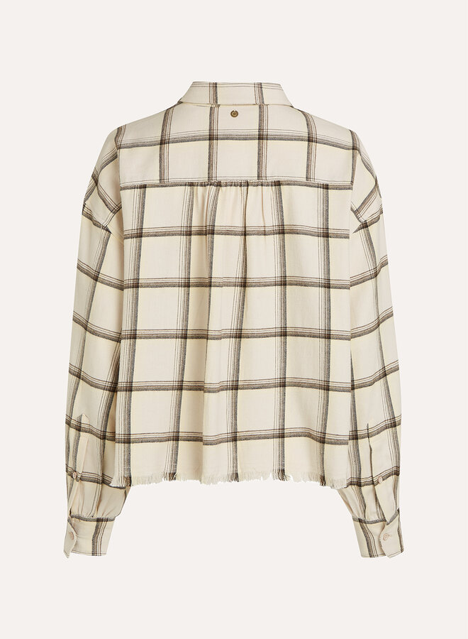 Circle dilan blouse teak