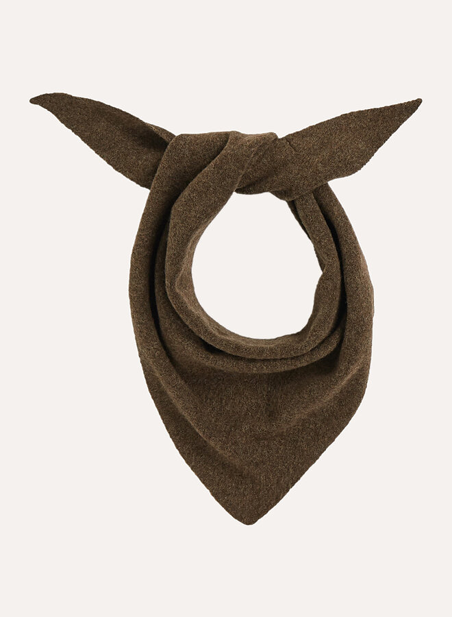 Circle noe scarf cafe noir