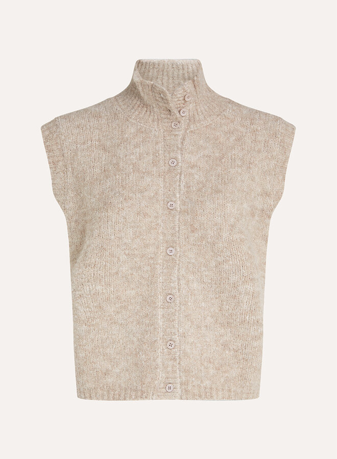 Circle emy knit hidden sand