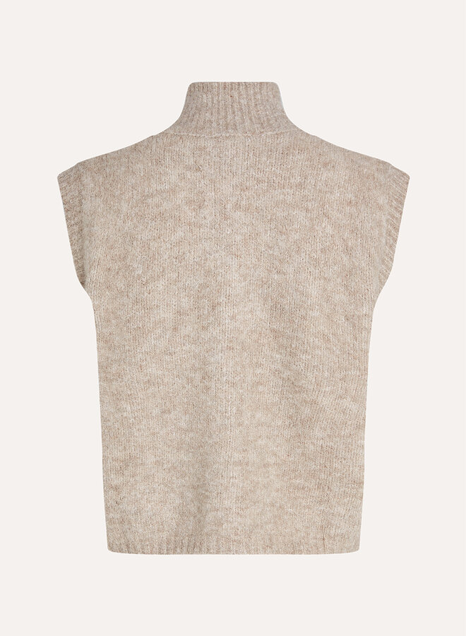 Circle emy knit hidden sand