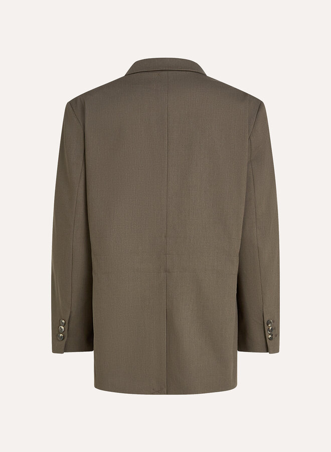 Circle louis blazer cafe noir