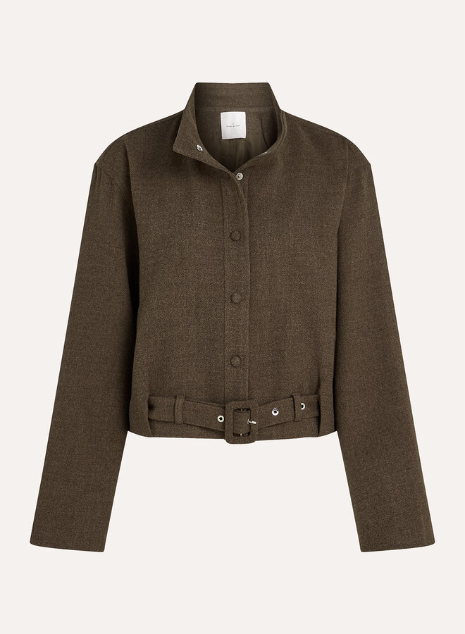 Circle inger jacket cafe noir
