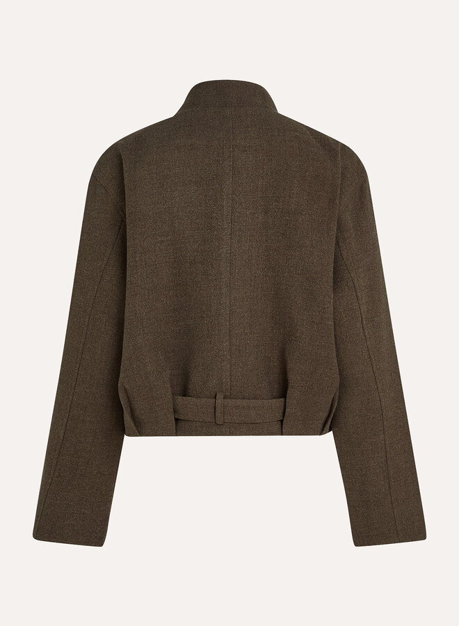 Circle inger jacket cafe noir