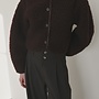 Club L'avenir sima teddy jacket auburn