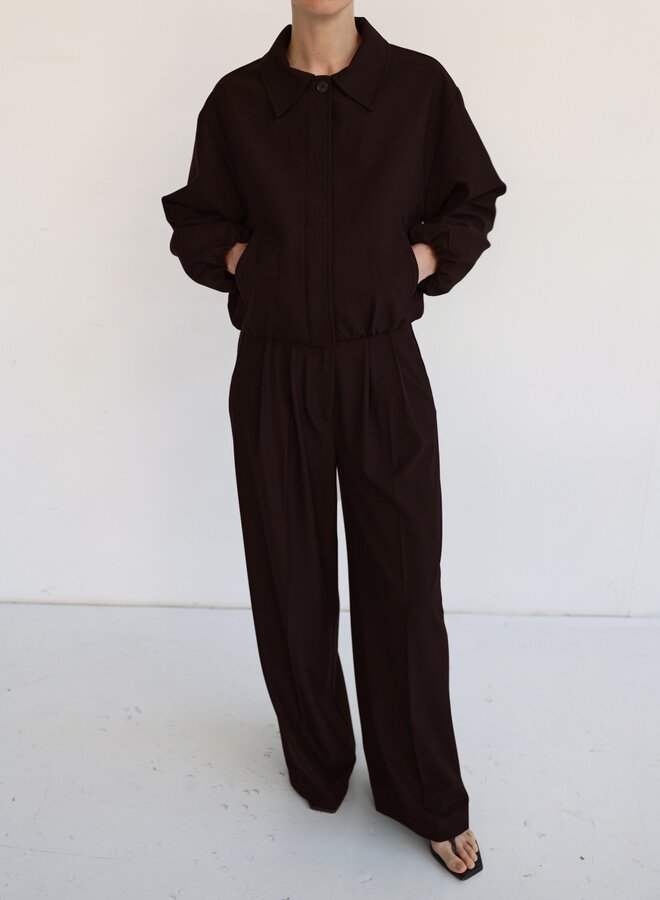 Club L'avenir bowy jacket auburn