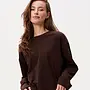 Catwalk junkie tuck in long sleeve brown