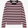 Catwalk junkie striped long sleeve brownie