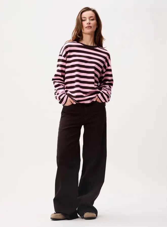 Catwalk junkie striped long sleeve brownie