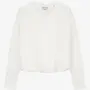 Catwalk junkie tuck in long sleeve white