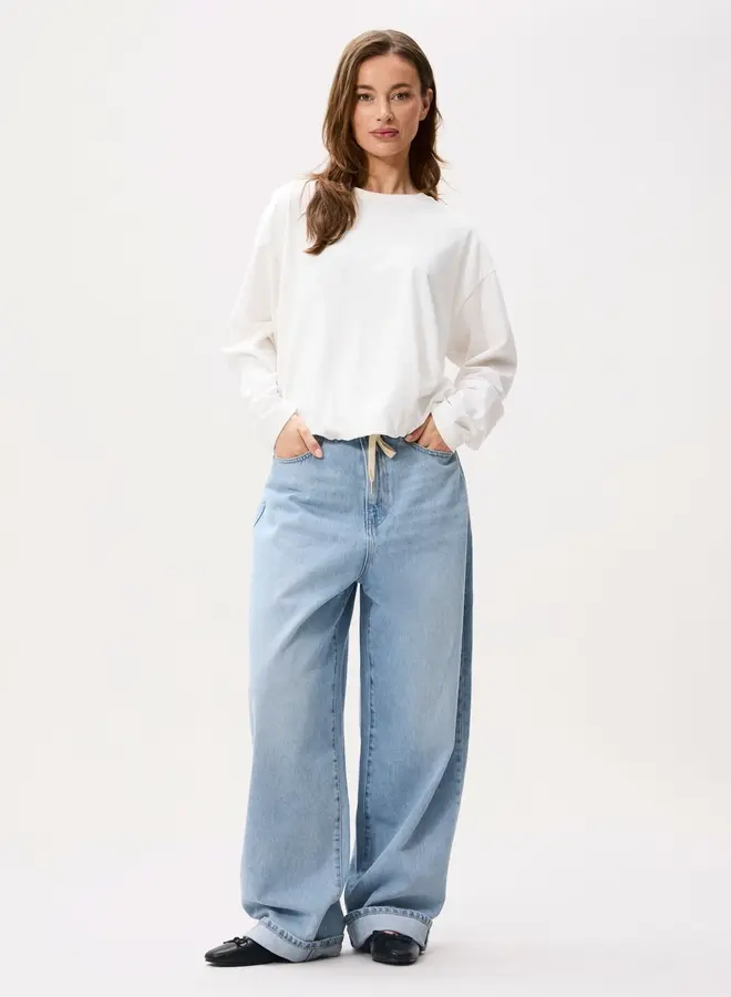 Catwalk junkie tuck in long sleeve white