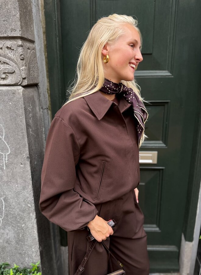 Club L'avenir bowy jacket auburn