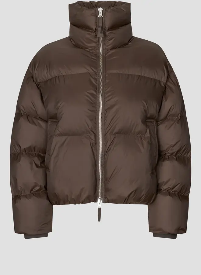Second F. riya puffer jacket demitasse