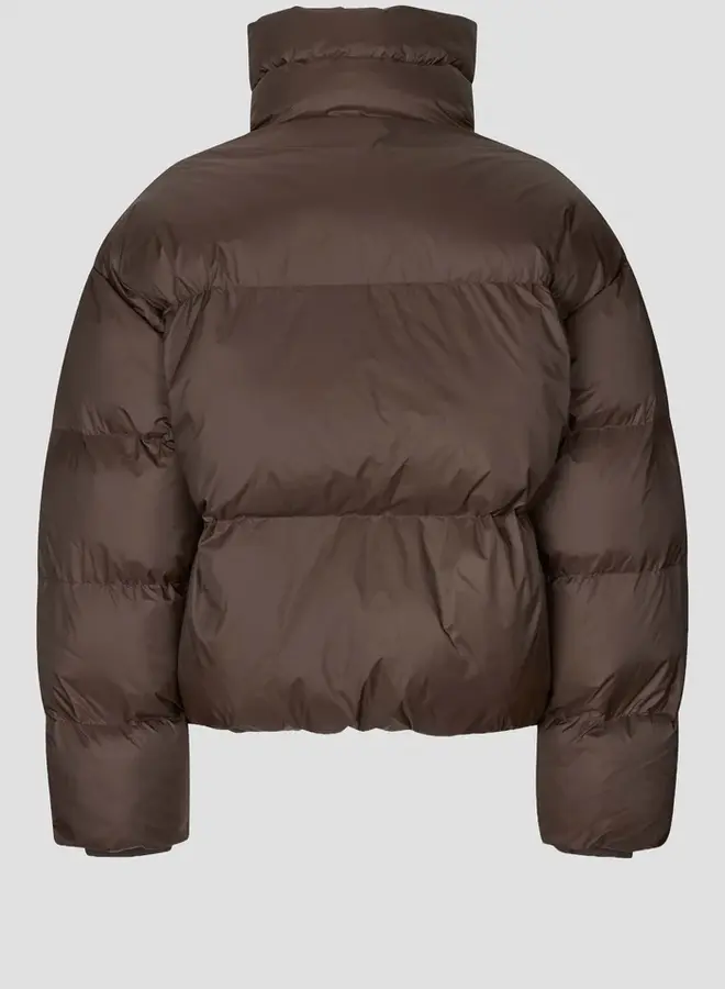 Second F. riya puffer jacket demitasse