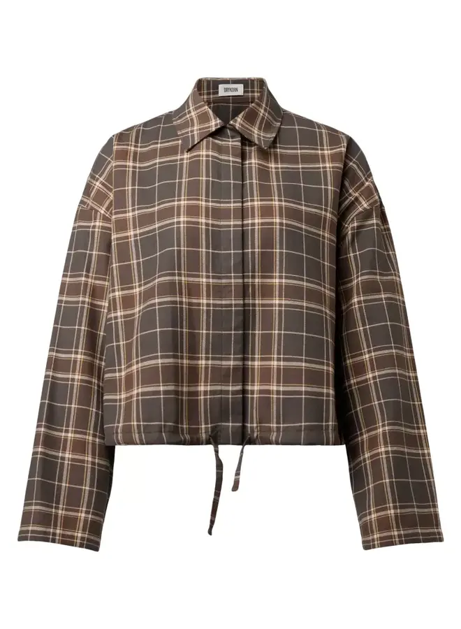 Drykorn fionel blouse check